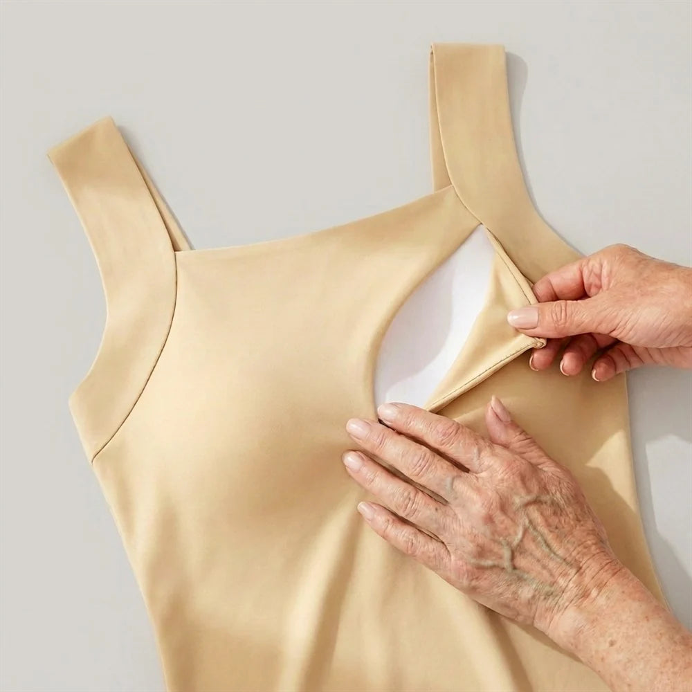 Maglietta con reggiseno integrato