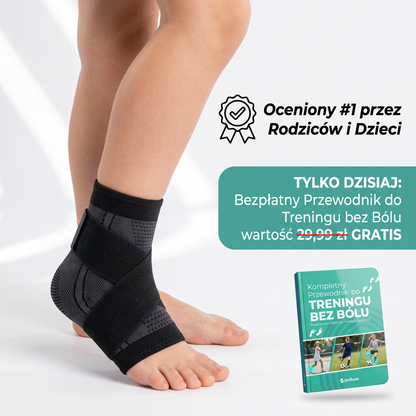 RecoverX – Młodzieżowa opaska stabilizująca na piętę i płytkę wzrostową